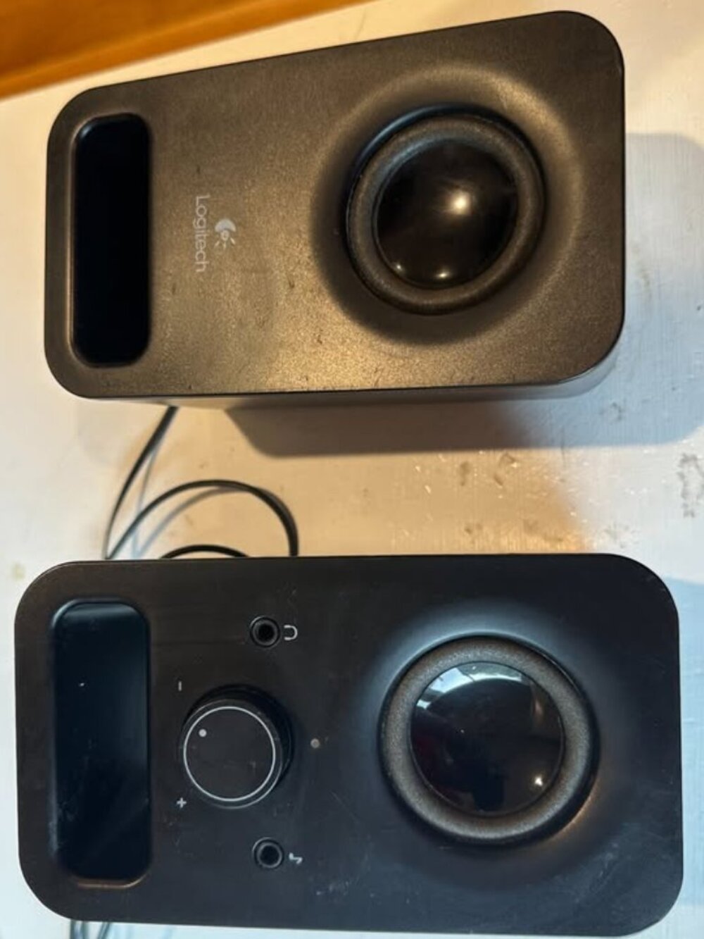Logitech Z150 Compact PC Computer Speakers 2.0 Black - Tested & Working